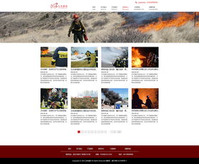 消防網頁設計 構建信息清晰、功能完善的在線平臺